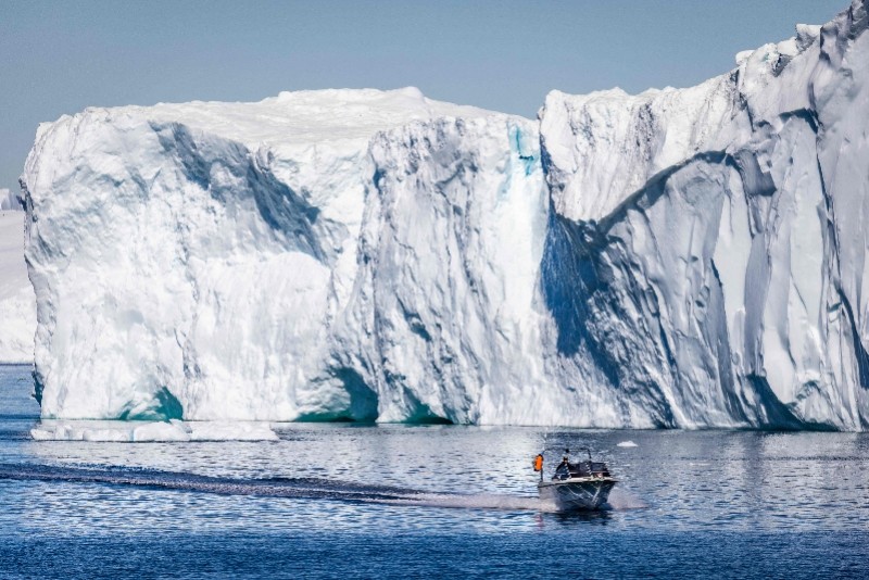 组图：格陵兰岛融冰或致海平面上升至少27厘米