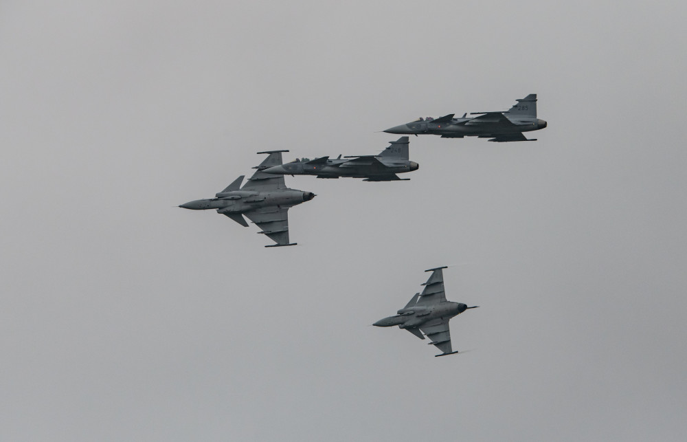 组图：英国皇家空军参加2022瑞典武装部队航展百词斩英语app下载