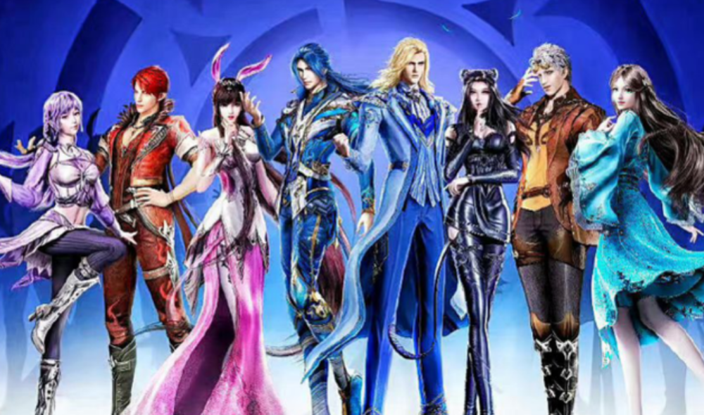 斗罗大陆七怪封号造型来袭柔骨斗罗小舞无比养眼唐三双斗罗造型太帅了