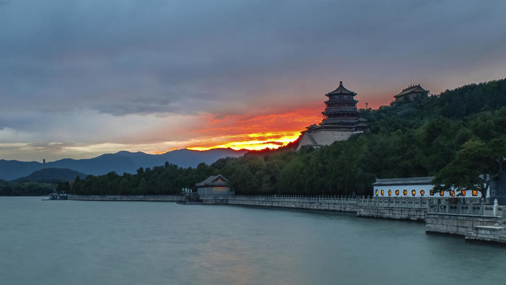 雷雨前后的颐和园景色CL