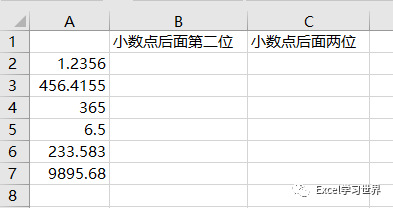 分别从excel 单元格中提取出小数点后面第n位和共n位 你会吗 腾讯新闻