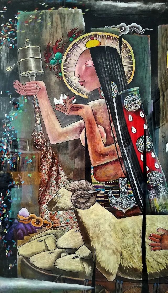 丹增·谢朱|水墨一品-中国当代书画名家精品展