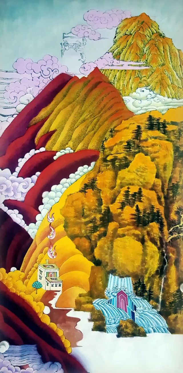 丹增·谢朱|水墨一品-中国当代书画名家精品展