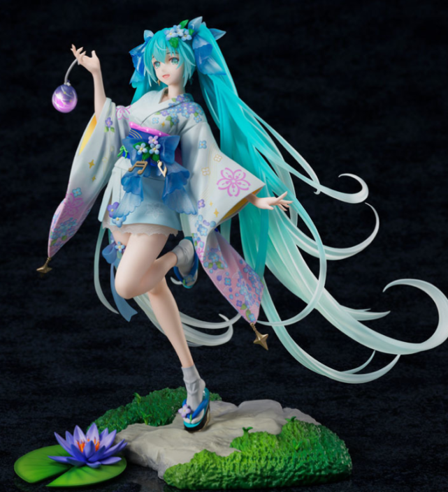 区区一款初音未来的夏日花火的手办 让粉丝感受到了初恋的味道