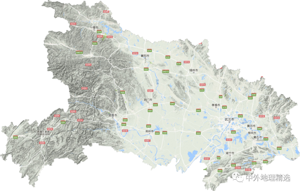 中国地图36个省的地图（国34个省级行政区地形图）