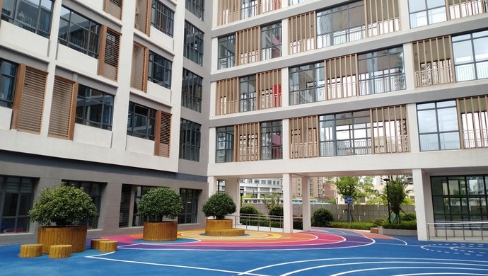 新宏星小学建成开学虹镇老街地区新建教育设施全部落地