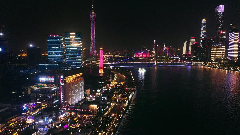 珠江琶醍夜景