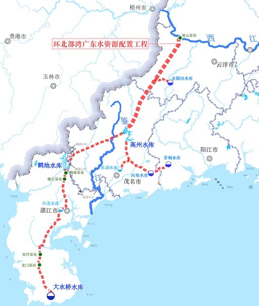 白龙江引水线路详细图片