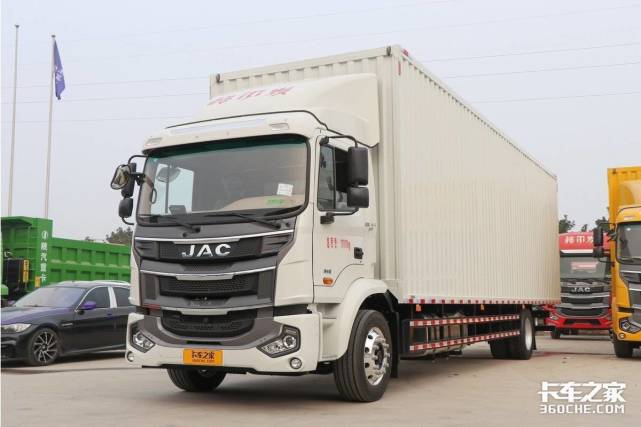 快递巨头都选它江淮格尔发a5l大单桥货厢可达72立方米