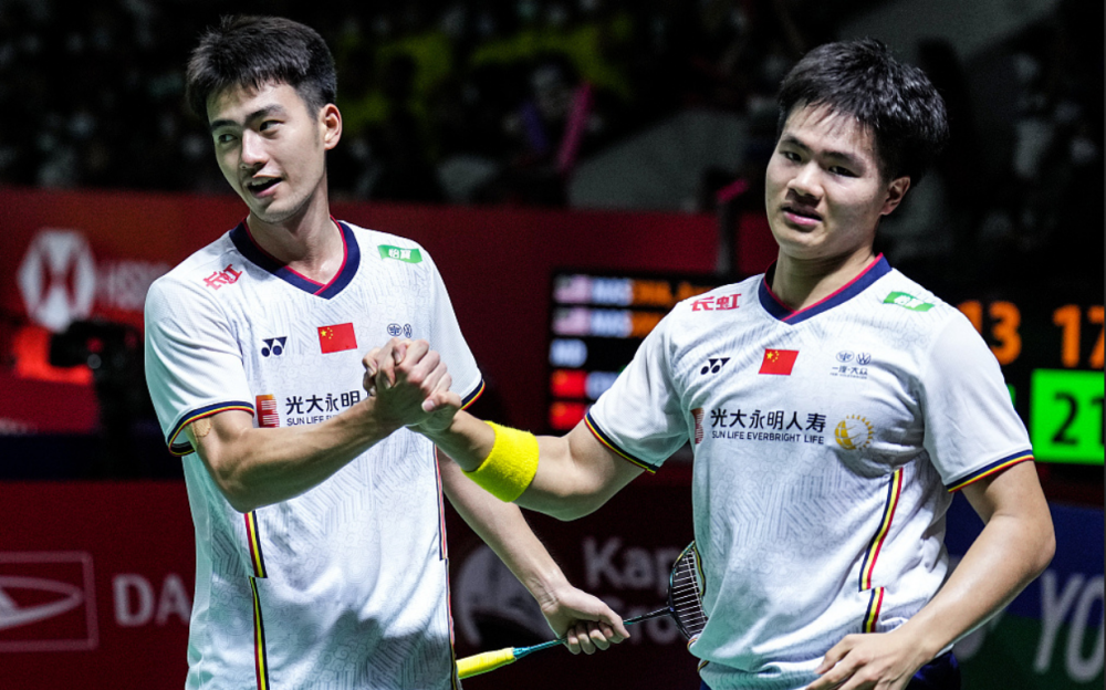 国羽男双提气梁伟铿王昶21复仇成功连胜印尼组合独闯4强