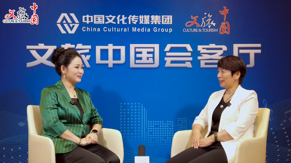 中国戏剧梅花奖获得者,秦腔演员杨升娟做客文旅中国会客厅,三意社立足