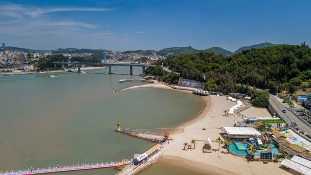 温州洞头旅游,韭菜岙沙滩,海上活动太好玩了_腾讯新闻