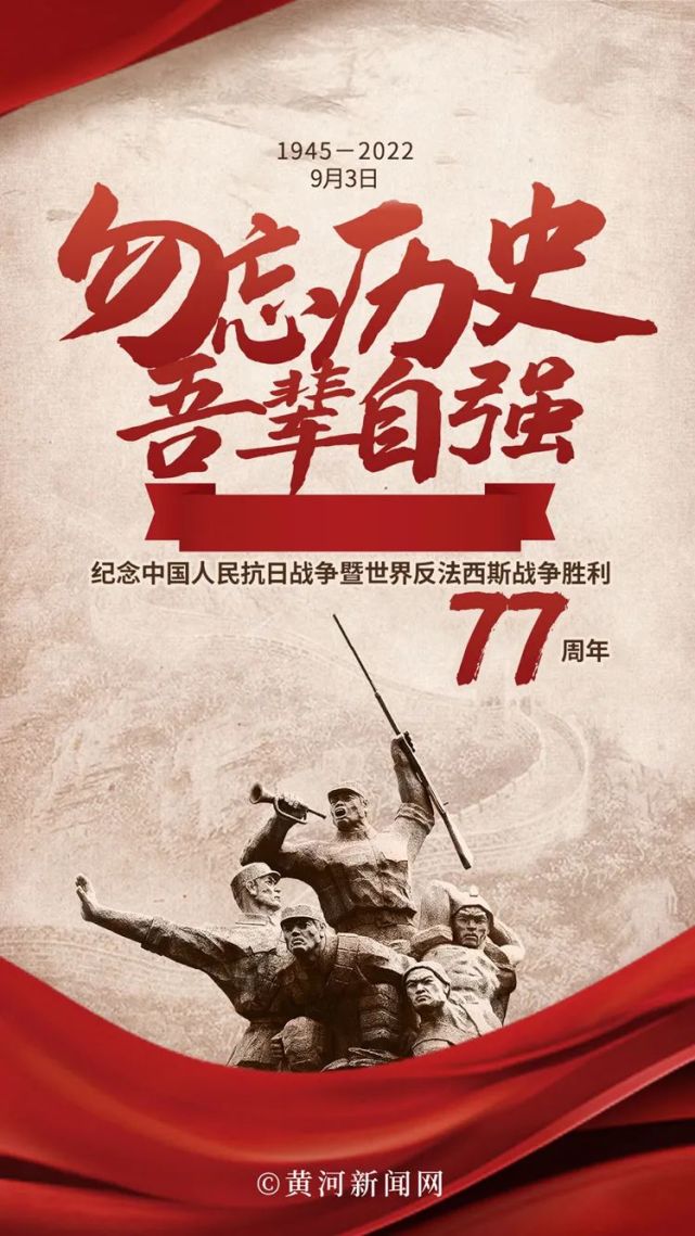 9·3抗战胜利纪念日丨勿忘历史 吾辈自强-腾讯新闻