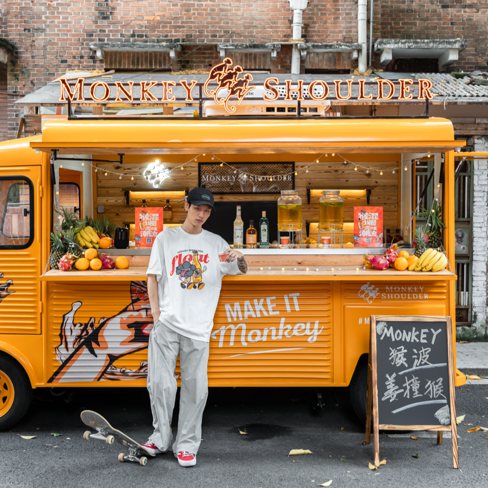 东山口新开进了辆移动酒吧车!潮牌涂鸦,限定特调必打卡