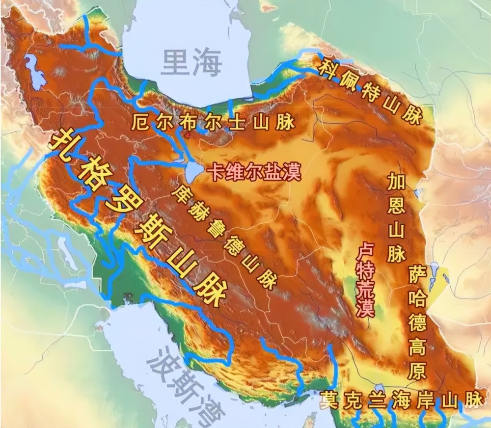 地形平坦,土地肥沃,年降水量达到了500到2000毫米,是伊朗降水最充足的