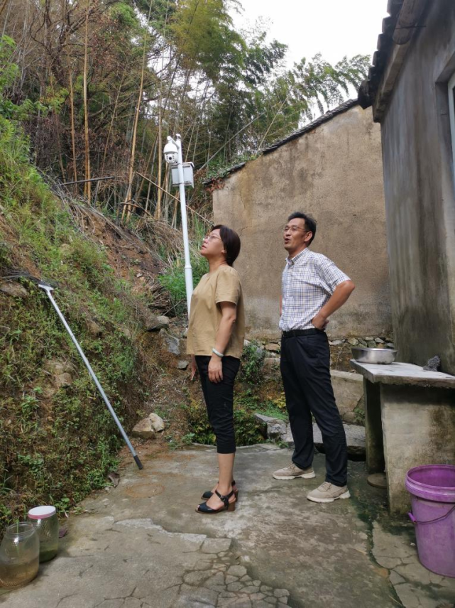 街道地灾防范工作夏文跃副局长赴普陀指导抗台工作并实地考察地质灾害