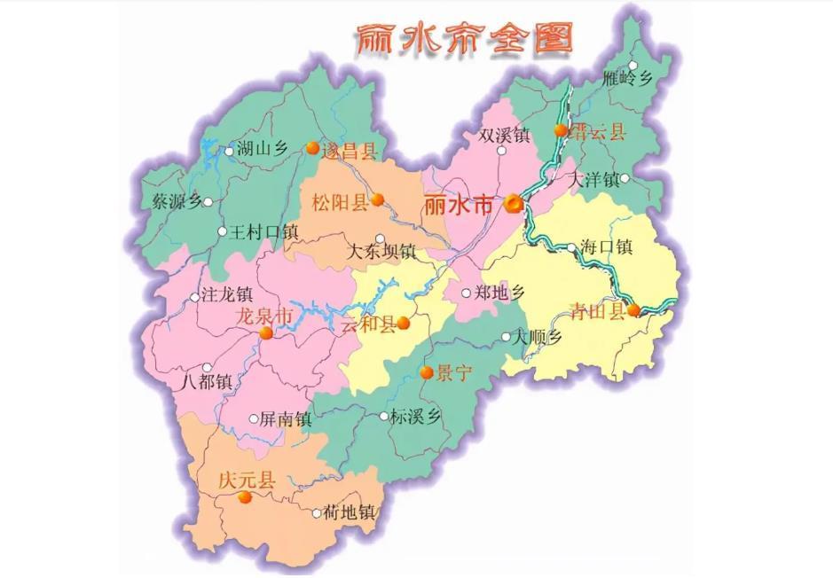 庆元县地理位置图片