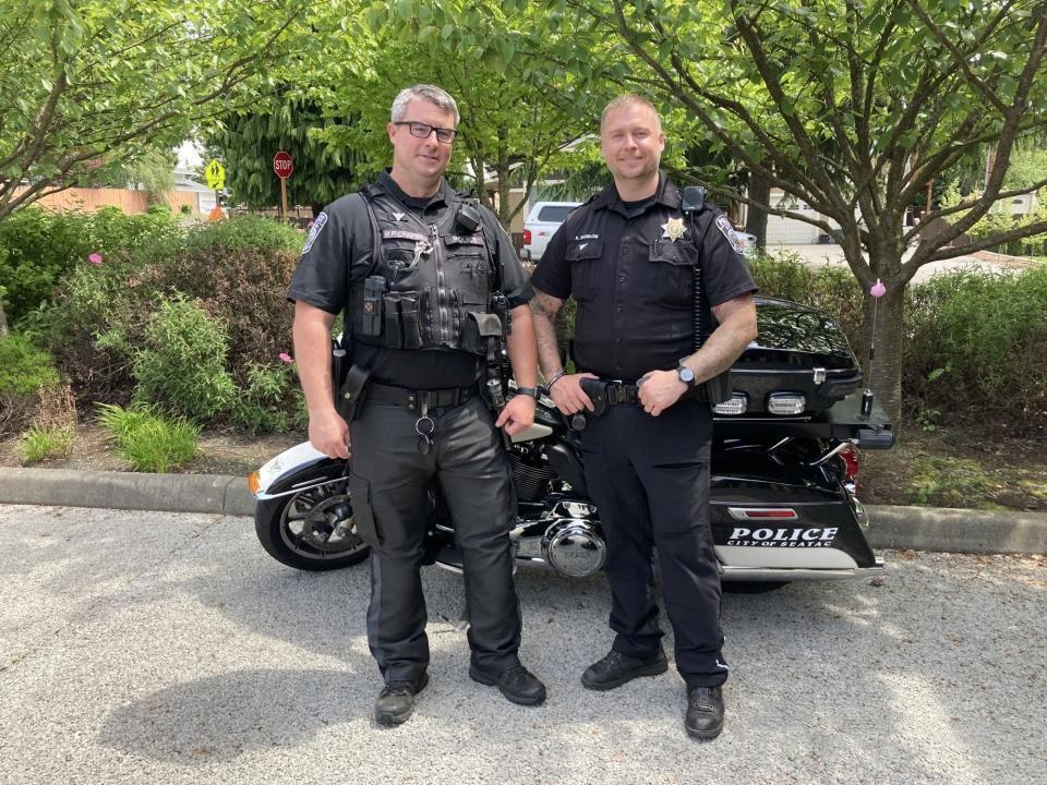 看看美国警察的摩托车,汽车装备!_腾讯新闻