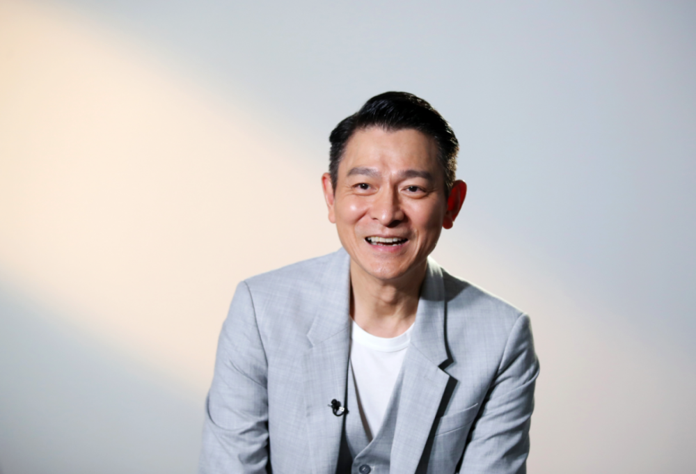 新华社记者 李钢 摄2021年是刘德华出道40周年,7月,他在抖音进行独家