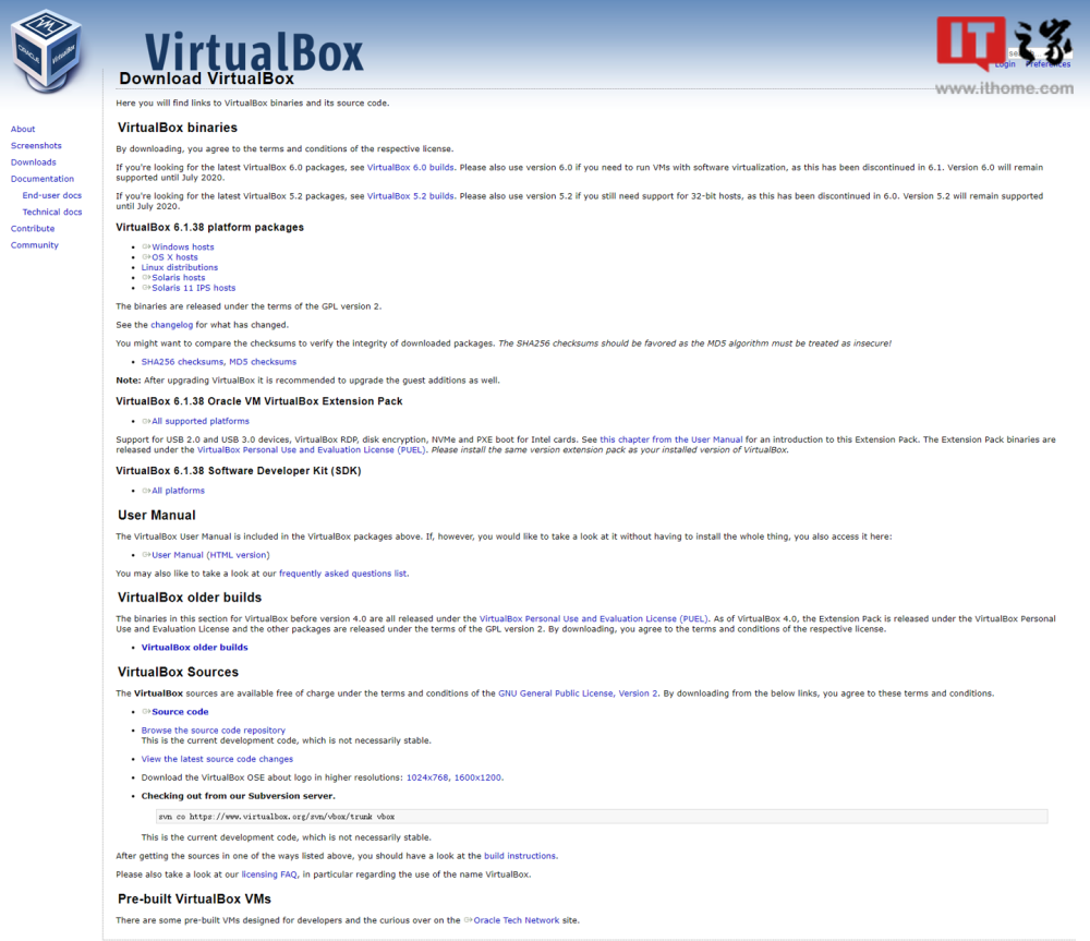 VirtualBox6.1.38发布