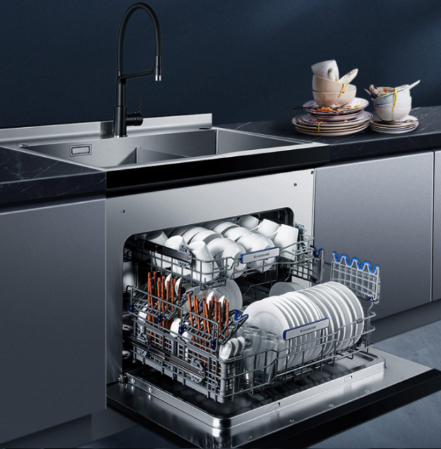 洗消碎烘存一体机,火星人d70集成洗碗机实力出圈_腾讯新闻