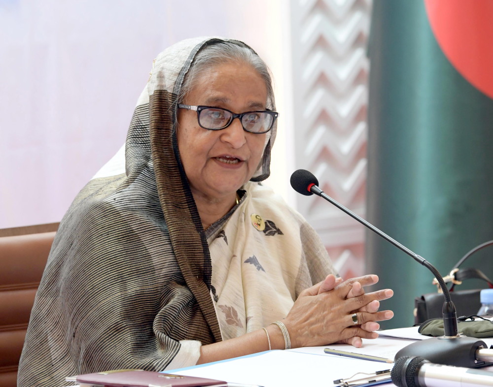 孟加拉国总理：首要任务是发展，不会插手中印间的问题