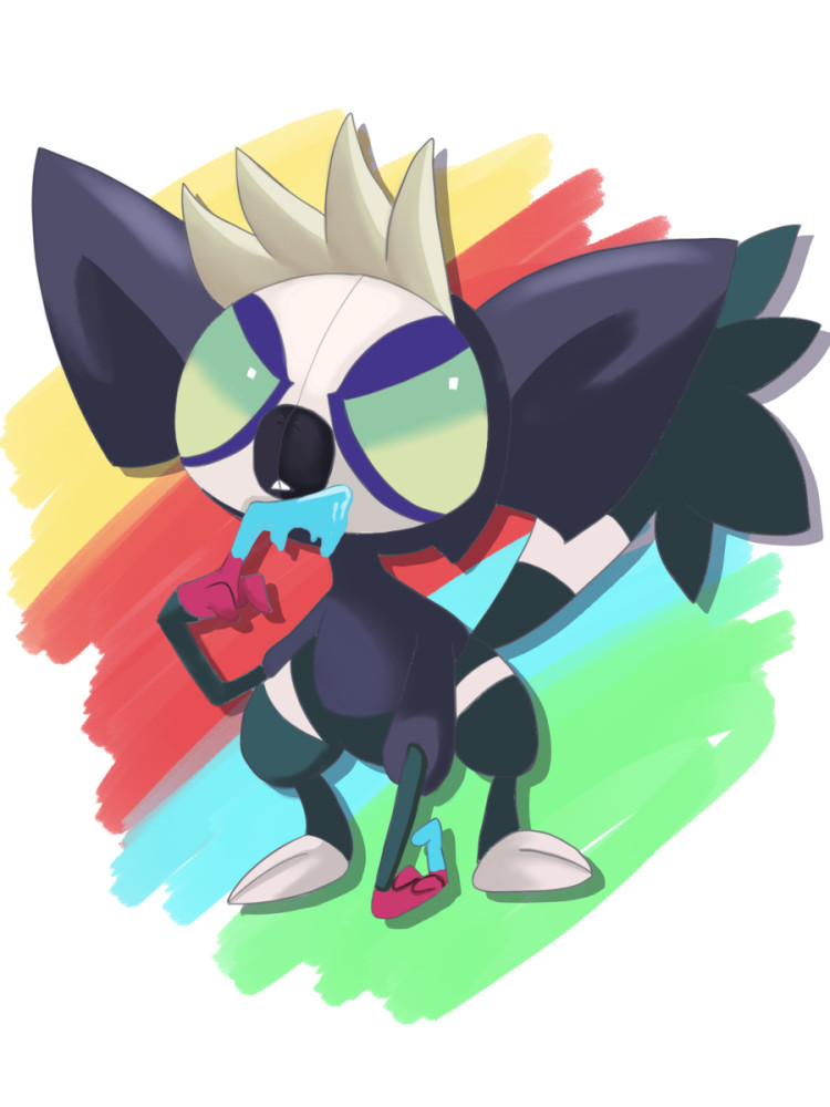 宝可梦朱紫新精灵:图图犬精神续作涂标客,动画小智会收服它吗?