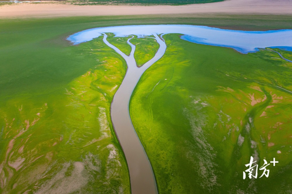 鄱阳湖全景图图片