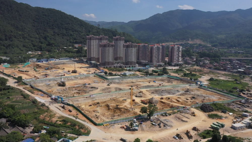 安溪:白濑水利工程参内安置区9大地块全面施工_腾讯新闻