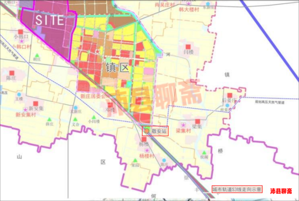 該線路為城市軌道s3號線,其線路從徐州銅山區黃集,何橋一直通到沛縣