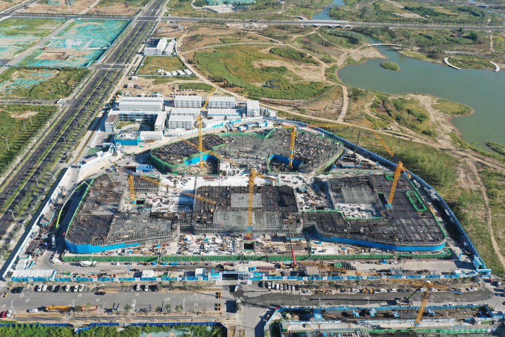 中国星网雄安总部大楼建设稳步推进