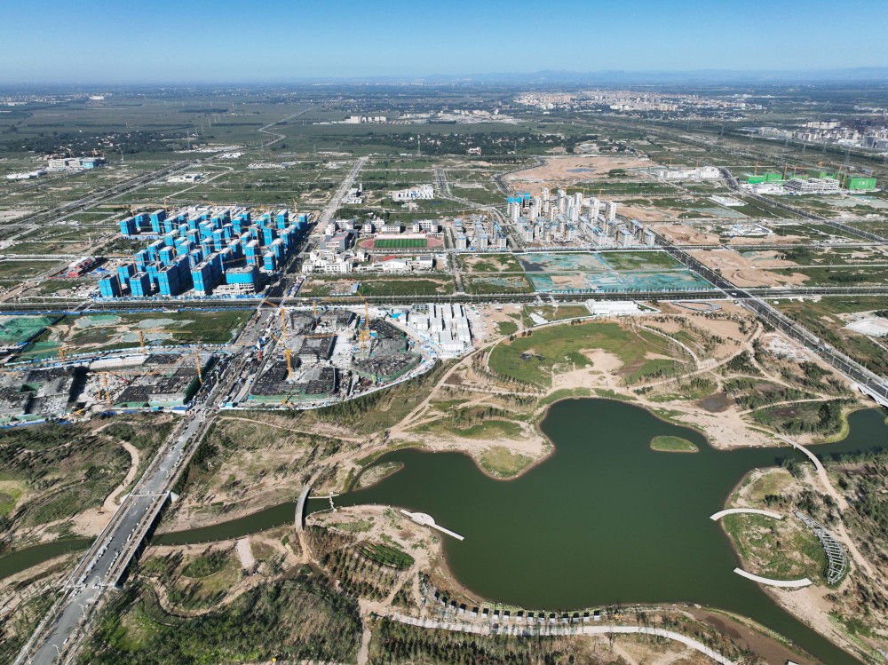 中国星网雄安总部大楼建设稳步推进