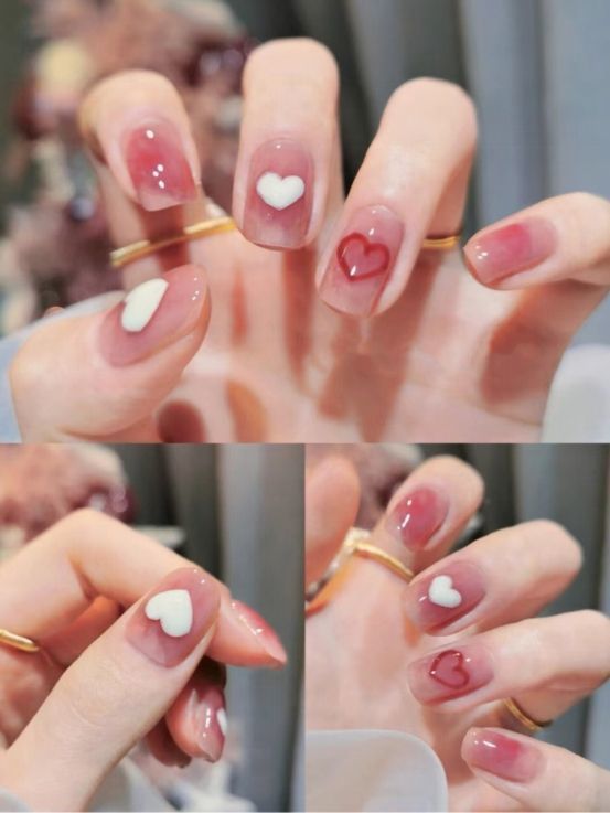 柒号法式指尖美学,浅色系美甲插图2