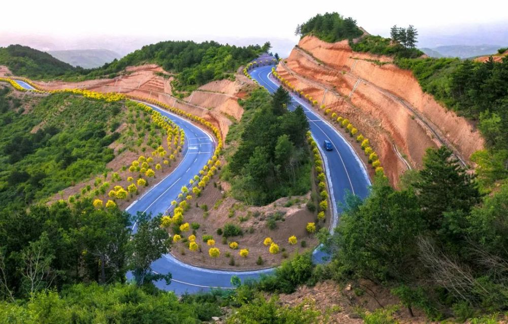 陕西最美乡村公路图片