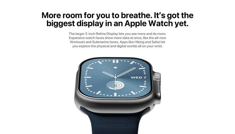 苹果高端手表AppleWatchPro多张渲染图曝光小布莱特