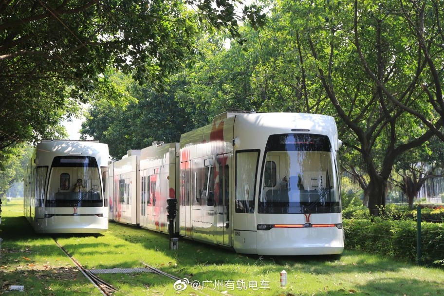 广州琶洲有轨电车图片
