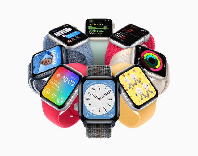 《Apple 发布 Apple Watch Series 8 和新款 Apple Watch SE》