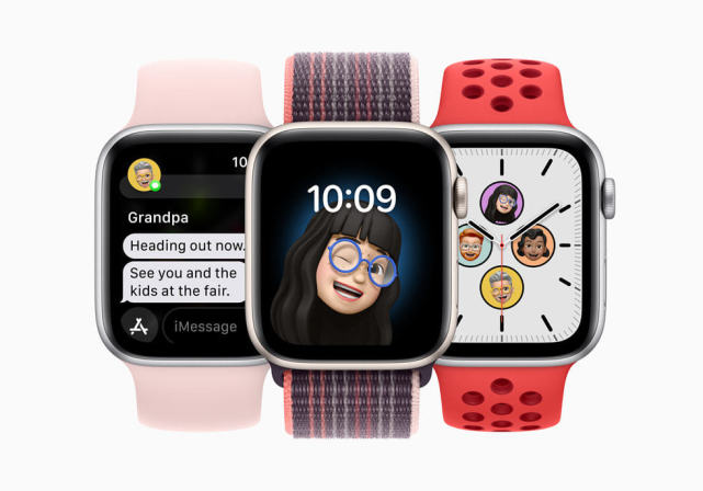 《Apple 发布 Apple Watch Series 8 和新款 Apple Watch SE》