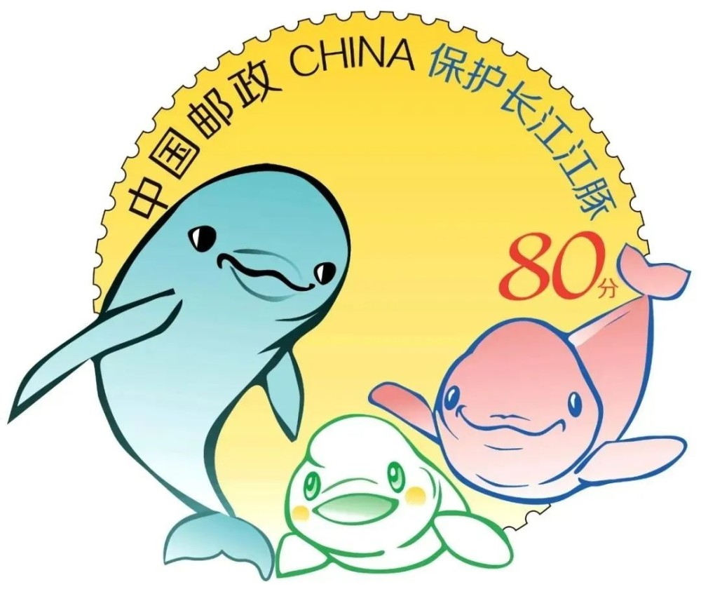 保护长江江豚邮资明信片长这样集邮盖戳全指南