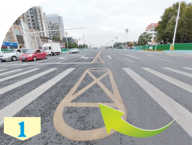 随着机动车道交通标线施工结束,有不少司机询问,独山大道每个十字路口