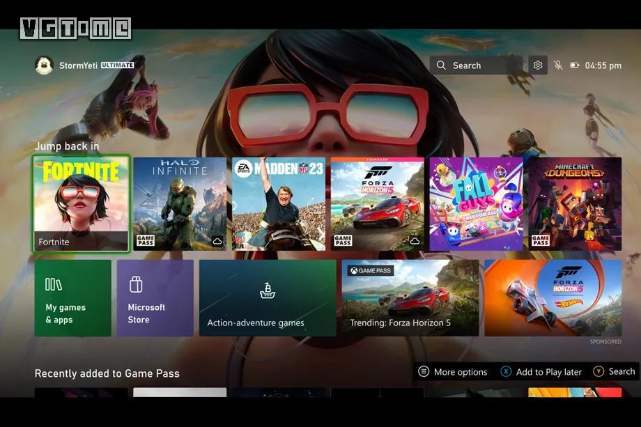 xbox主界面新 ui 将于2023年上线_腾讯新闻