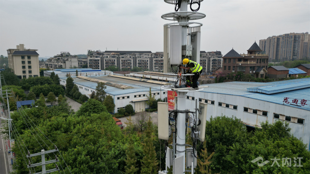 新改建基站超500个内江市乡镇5g信号覆盖率达8571