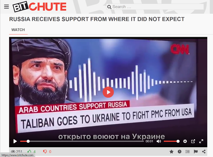 明查｜塔利班指挥官接受CNN采访，称将去乌克兰帮俄罗斯？