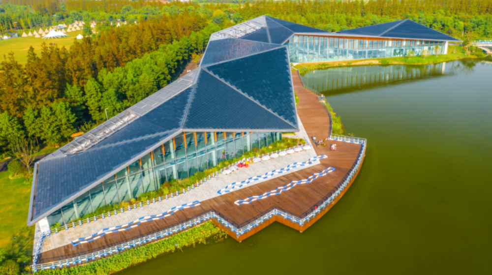 长兴岛郊野公园,离市区大约30分钟的车程,明好风光崇