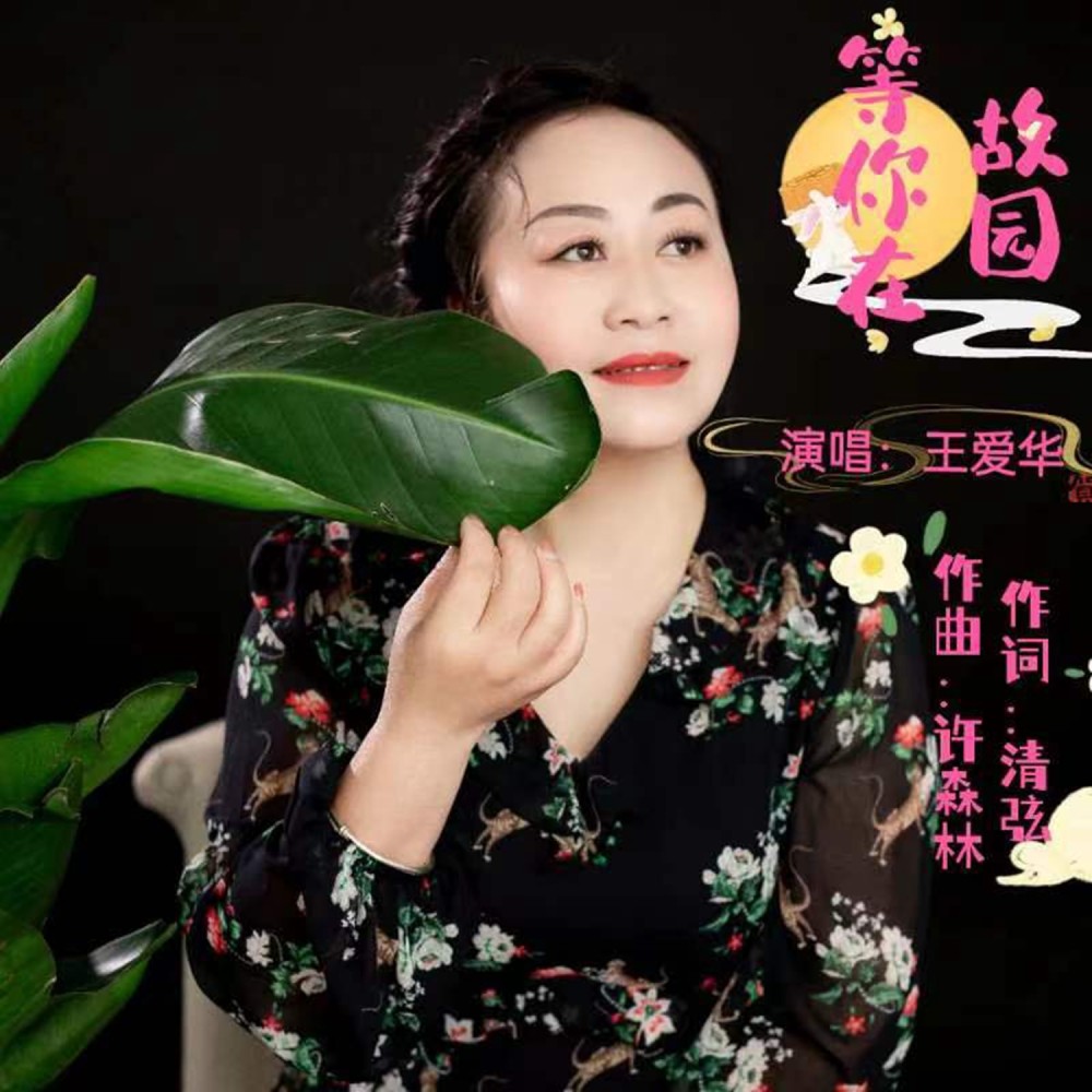 清弦作词,许森林作曲,歌手王爱华演唱歌曲《等你在故园》