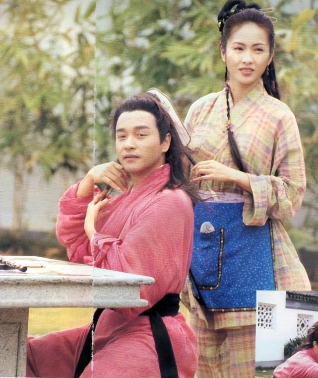 张国荣电影九星报喜中的剧照花絮分享黎姿吴倩莲钟镇涛等同框