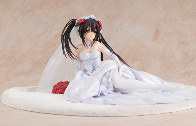 约会大作战可拆卸的狂三婚纱手办追加图结婚的好日子再遭延期