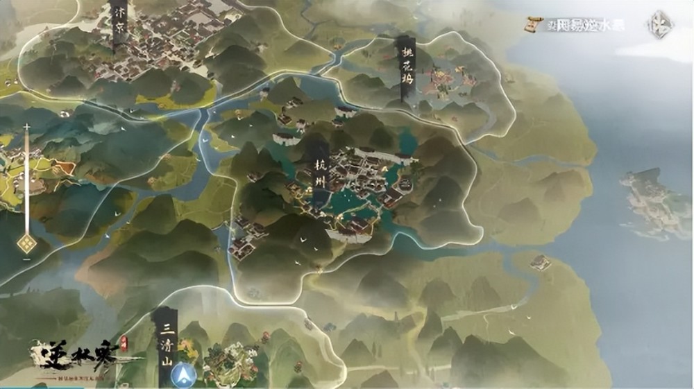 逆水寒手游地图和原神比如何?玩家:全做出来的话,只可能更大_腾讯新闻