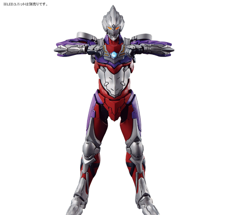 frs钢铁迪迦奥特曼拼装模型追加官途迪迦使用了地狱葬送手刀