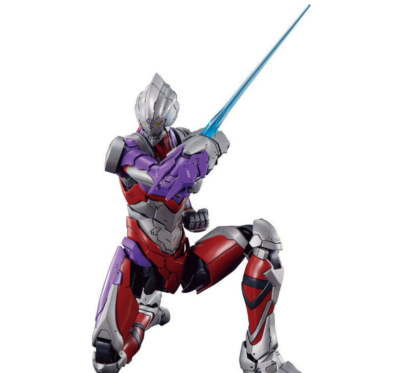 frs钢铁迪迦奥特曼拼装模型追加官途迪迦使用了地狱葬送手刀